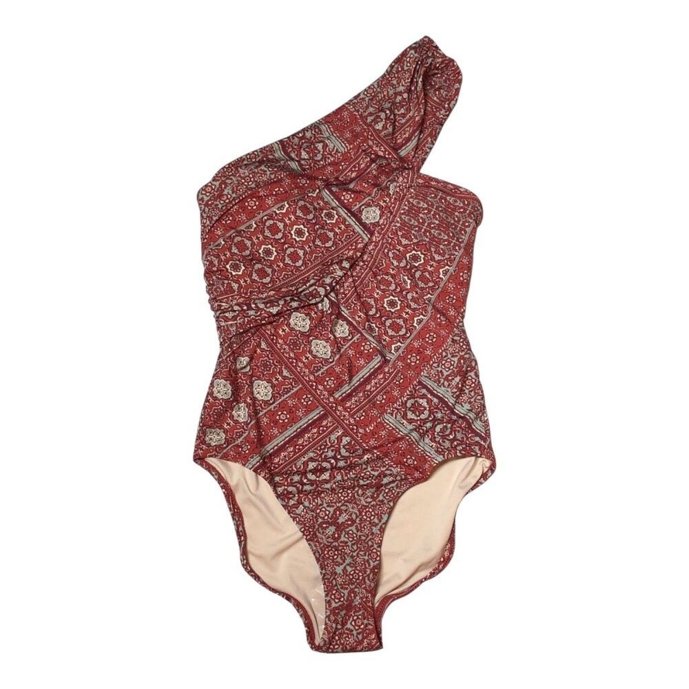 Garnet Hill One Shoulder One Piece Swimsuit Size 08